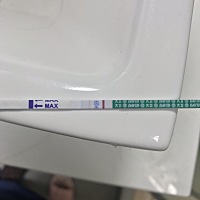 昨晚测的 早上测的
