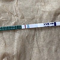 27号排卵，今天应该是姨妈日 ，这是有印了吧？好怕是炸胡啊 ，备孕2年了