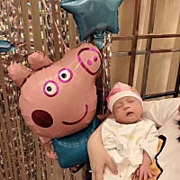 5月23日那天起，我的身份从此多了一个称号:妈妈 因为那是剖腹产，第四天就出院了…… 还记得剖腹产按肚...