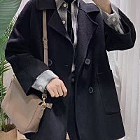羽绒服感觉还要迟一点，然后就去看了大衣。大衣有长款有短款，修身都很难选  大家眼光独到一些 可以帮忙...
