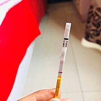 一直盯着看盯着看，眼睛都花了，大概也是心理作用，总觉得是两条，求送子娘娘保佑🙏