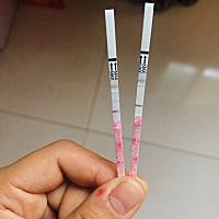 今天是大姨妈推迟的第五天，前两天测一直都是白板，哎，昨天测了三次，早孕和排卵同时测的，排卵一直都...