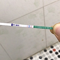 月经推迟了2天 一直没敢测 要了一年多的宝宝终于来了 希望是个健康的小王子🙏🙏🙏