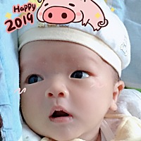 哥哥拍的，像不像女孩子？