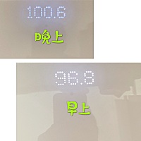 产后快三个月了，体重从112降到了97，8斤。和怀孕之前相比还重了5斤左右，可是这早晨和晚上的体重也差太...