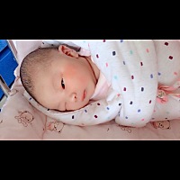 2019年12月11号22:09迎来晚到的你 过程不想回想（没有勇气去想）7.9的女宝 真的没有想到会把你坚持顺产...
