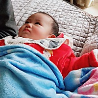 今天拉的果冻粑粑状态不好吓坏我了还好睡醒好了恢复状态了