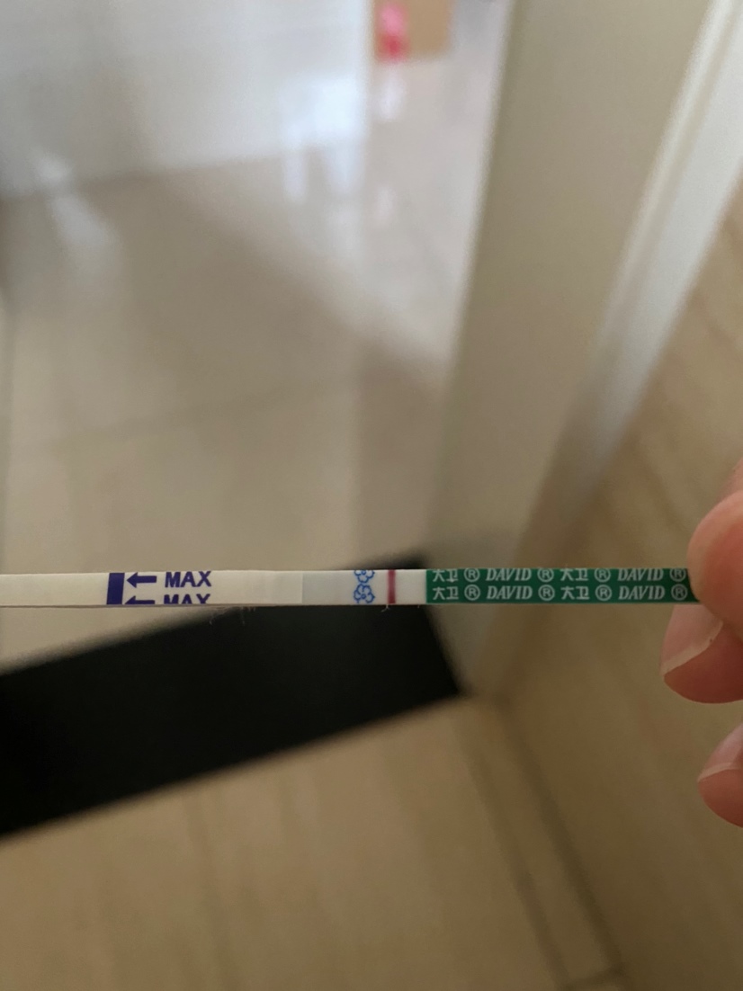 前天 大姨妈没来的第3天 测
