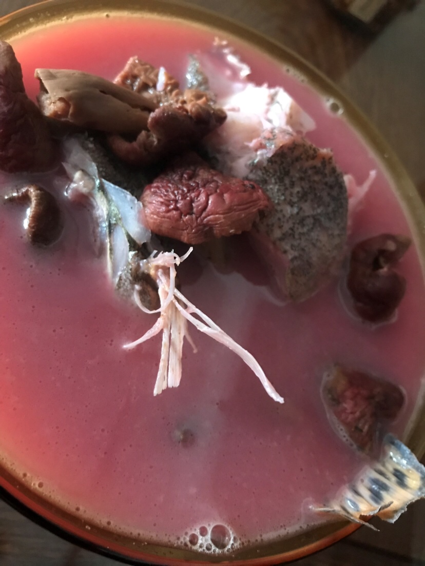 红菇桂花鱼汤