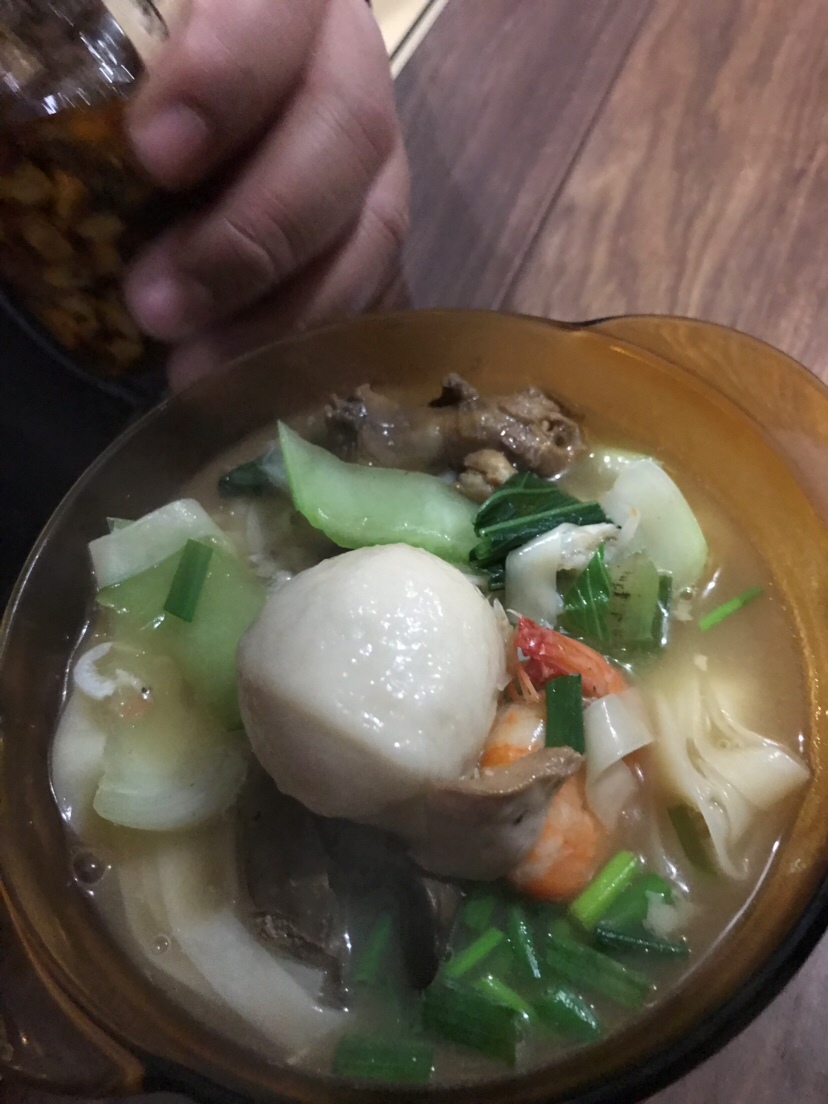 杂烩面汤