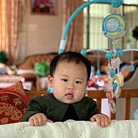 每天看着你们姐弟健康快乐的成长，就是我最大的幸福！