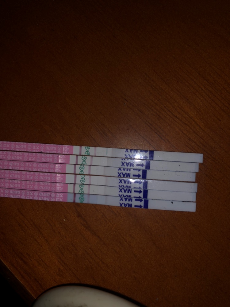 显示21号排卵，上面第三条最深的是16号晚上测的，是已经排卵了吗？17号晚上安排了一次
