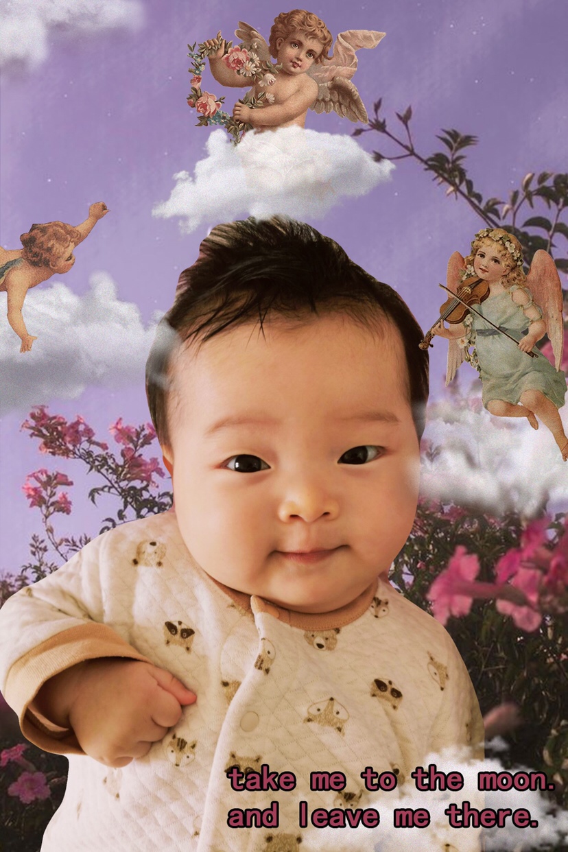 P了一张我的小宝贝～