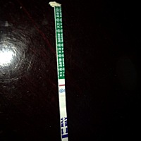 月经推迟了两天，用的大卫早早孕测的，纬纱一深一浅？