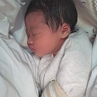 顺产7.9斤佩奇一枚，从此儿女双全，感谢我的小天使