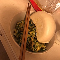今天第四天，我的晚饭。