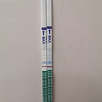 上个月20号来的月经，这是下午测的两次，这是有了吗？