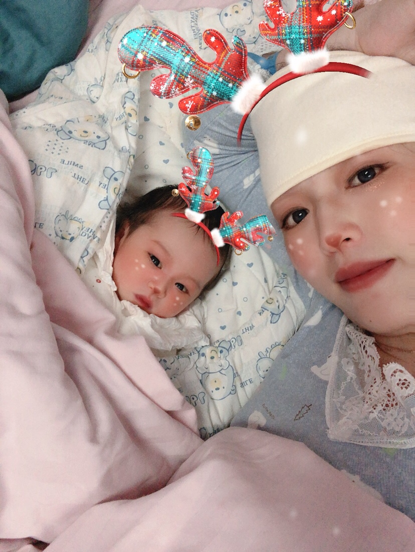 娘两过圣诞🎄