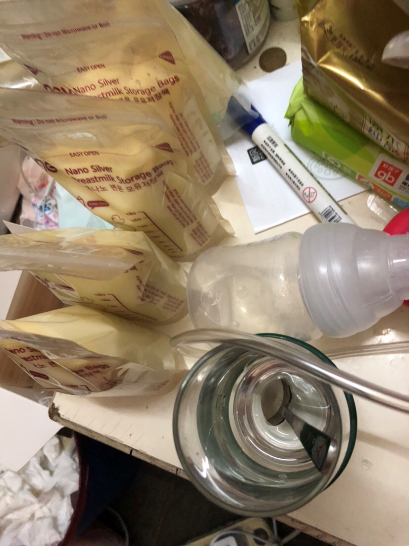 一夜吸的奶水