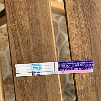 有没有排卵期同房后的12天老饿，胃感觉有点怪异，总觉得有点想吃东西…… 早孕纸测到两条，有一条非常浅...