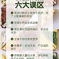 专门学习的孕期营养课程，分享给大家[飞吻R] ❶ 营养过剩总比营养不良好，孩子大是健康的表现❌ ➡︎营...