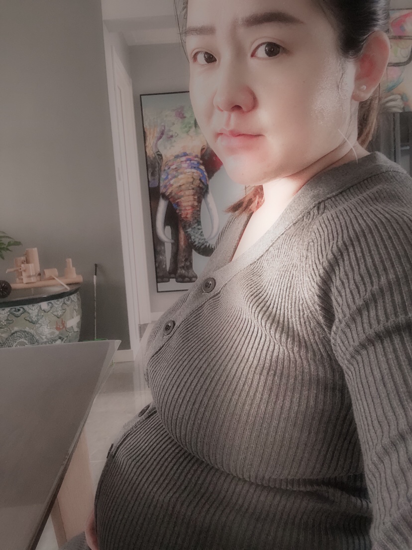 孕期肿成大象腿，胖了60多斤