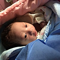 我和李先生的瓜宝1.10凌晨四点十分出生，虽然生产过程艰辛无比，但看到宝宝那个瞬间真的眼泪就出来了ಥ_...