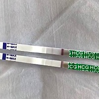 上个月21号来的月经，今天验了这样是怎么回事