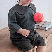 周末去拍个照片哭的稀哩哗啦也就是你了，还好摄影师大叔优秀，直接在门缝里拍 👇麻麻手机拍的这张先留...