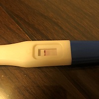 早晨刚刚测的，五分钟才这样，T区就是个白印，各位姐妹帮忙看一下
