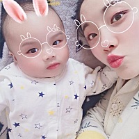 哈哈，大儿子就爱照相(⑉°з°)-♡