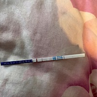 不知道我怀了吗？都等了差不多一年才等到双杆，我上个月来月经是12月21号。今天18号该来了，但是没来。...