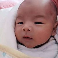 宝贝健康快乐。