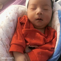 小名：帅帅，爸爸取的. 刨宫产、其中滋味无法用文字形容了，但只要看到宝宝身体的疼全抛脑后了！哈哈😄