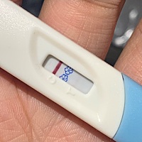 昨天测的很浅 今天加深了一点 一会去抽血 希望好运🙏