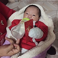 愿你在未来健健康康的成长，新年快乐宝贝！