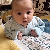 宝宝三个半月了、今天晚上有点高烧、下午拉了两次粑粑都是类似鸡蛋羹一样的、很多、肚子里咕噜噜响、早...