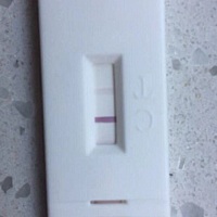 当时测完没有及时看，过了半天看到这个。是怀孕吗