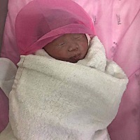 早上9:52剖腹产6斤9两小乔治一枚