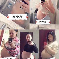 预产期当夜破水去医院，我之前检查羊水过多，破了一个小口，就静静等待宫缩，做了B超算宝宝有8斤多，头...