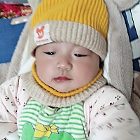 我们6个月喽，开心😁