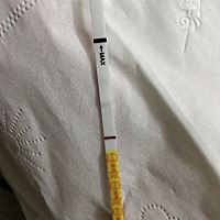 上个月6号来大姨妈，今天测还是大白板，就是不服气