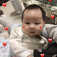 今天我们三个月啦，感觉好快啊，现在我才12斤不知道其他小伙伴多重多高呢😄