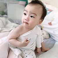 时间过得好快呀 小奶狗一天天慢慢的长大了 妈妈很爱你