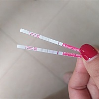 上次月经是1月7号开始到12号下午结束的，正月初一发生关系，现在测是不是有点早？刚开始没有第二道杠，...