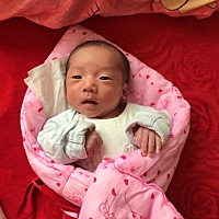 新手妈妈求助，急！！！！今天二十四天了，老公感冒，然后宝宝和我也感冒，现在宝宝鼻塞，还咳嗽，应该...