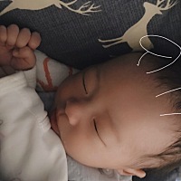 顺产侧切女宝6斤2