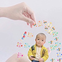 所有的宝宝在妈妈的心里都是最好看的，不接受反驳。