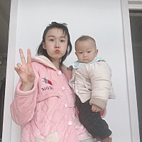 还有几天快十个月啦！健康快乐茁壮成长哦，麻麻爱你呦💗