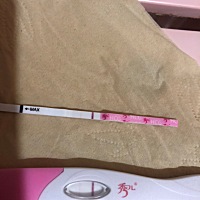 月经一直不规律  不知道哪天排卵 这几天胸痛 就想着测一下 发现有印 但是好浅啊 2月12日5:30 2月13日5:3...
